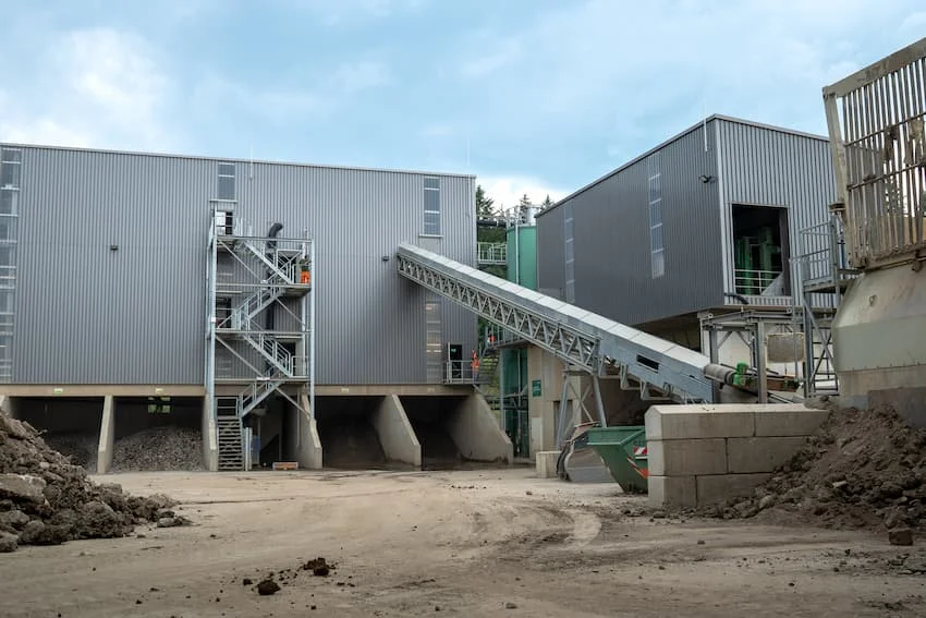 Anlagentechnik auf dem Max-Wild-Betriebsgelände